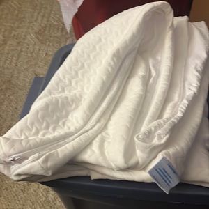Twin mattress topper cover